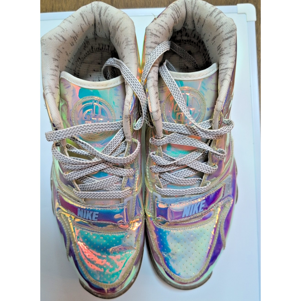Nike 2013 Air Trainer 1 PRM QS Mid Nike Knows Size 11.5 super rare! iridescent